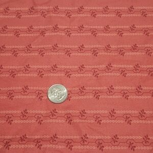 3/$15 .43yd Braveheart A-9183-R Andover Fabrics Red Stripe